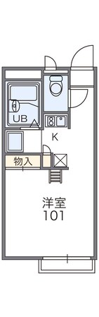 レオパレスＡｖｅｎｕｅ弐番館の物件間取画像